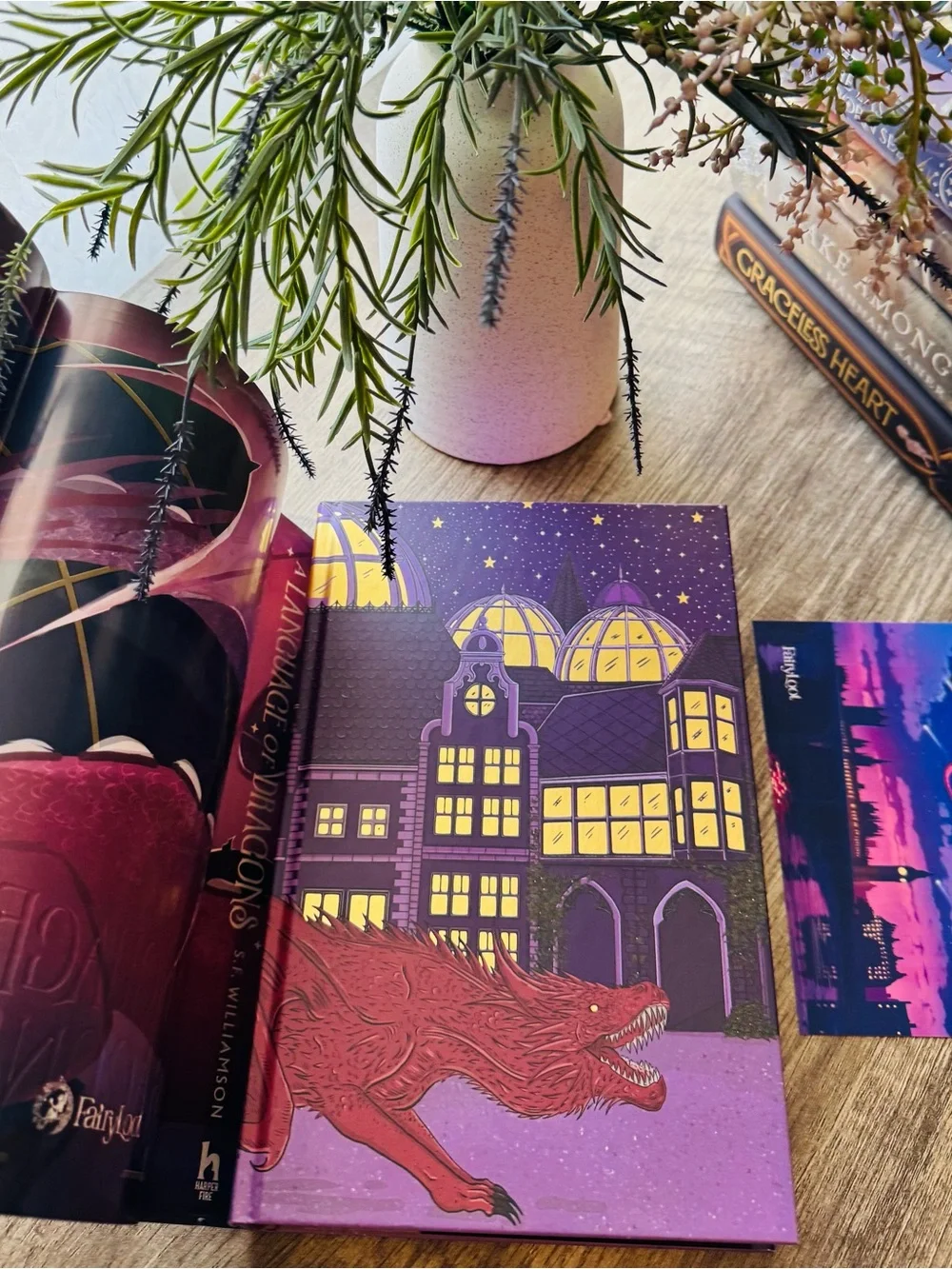 Fairyloot Exclusive Edition A Language Of Dragons by S. F. Williamson